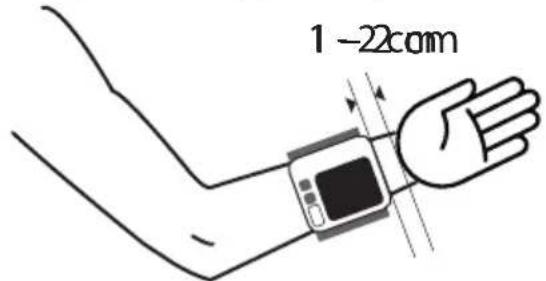 ADE FITvigo BPM 1600 - Apply the blood pressure monitor - 1