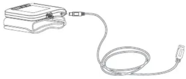 ADE FITvigo BPM 1600 - Charging the battery - 1