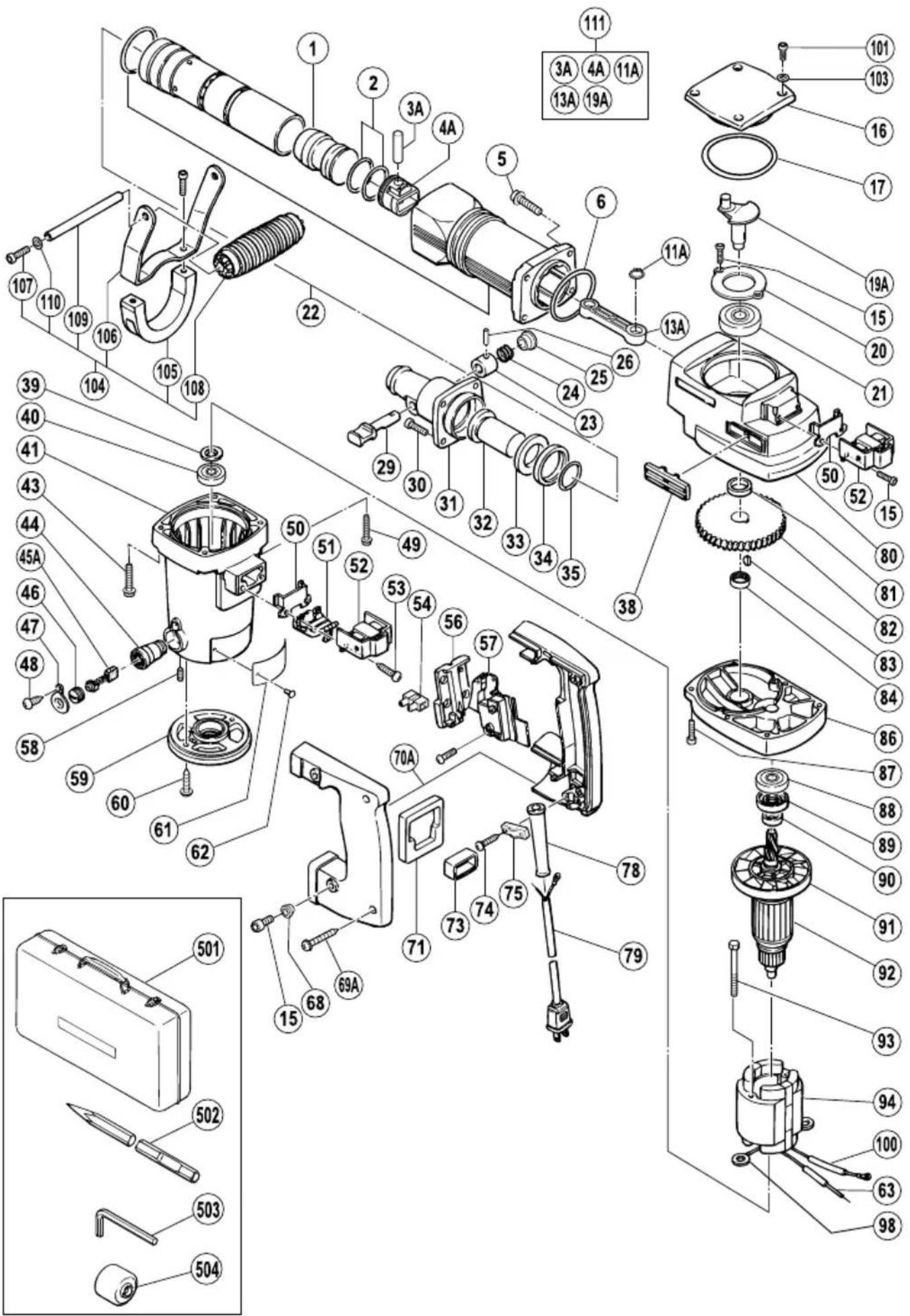 METABO H 55SC - NOTA: - 2