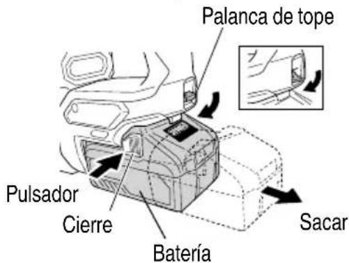 METABO DH 36DMA - MÉTODO DE EXTRACCIONE INSTALACION DE LA BATERIA - 2