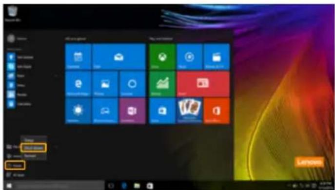 LENOVO Yoga 91013IKB - Arrêter l'ordinateur - 1