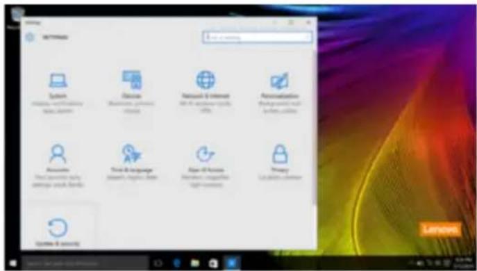 LENOVO Yoga 91013IKB - Paramètres - 1