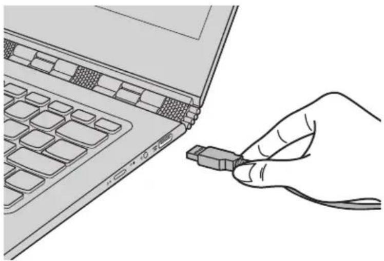 LENOVO Yoga 91013IKB - ■ Connexion des périphériques USB - 1