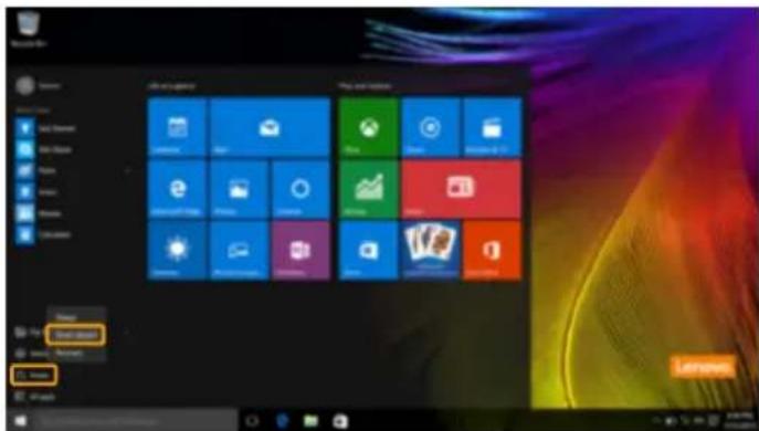 LENOVO Yoga 71015IKB - Arrêter l'ordinateur - 1