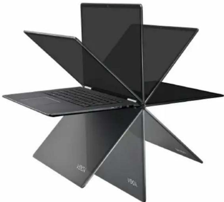 LENOVO Yoga 71015IKB - ■ Positionnement du panneau d'affichage - 1