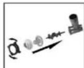 Concept MM4310 - Assemblage du kit pour préparer des bouillettes de viande. - 1