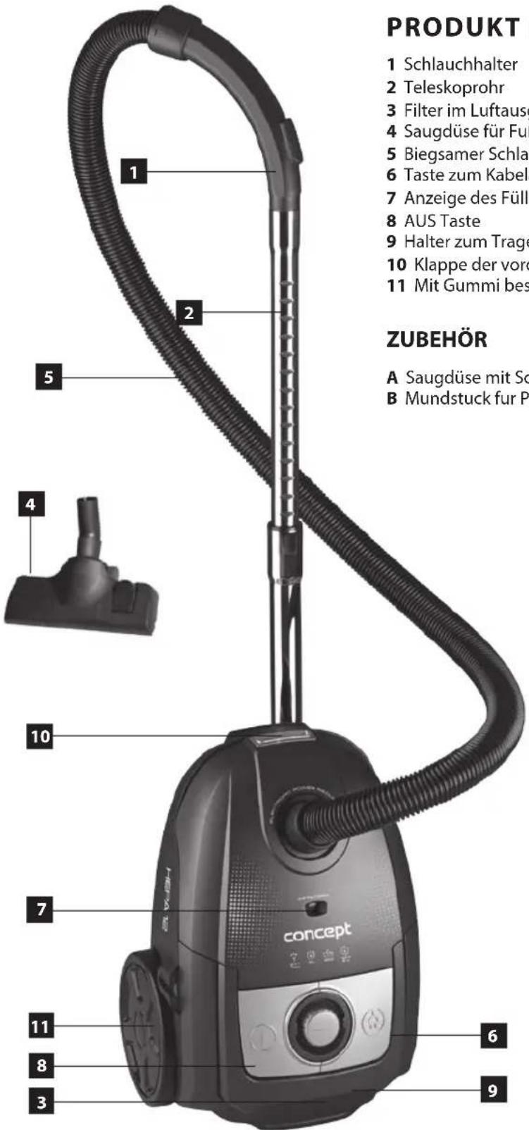 Concept VP8076 - ZUBEHÖR - 1