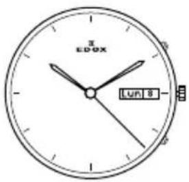 Edox Les Vauberts Open Heart Automatic 850143BUIN - 機芯843 - 31
