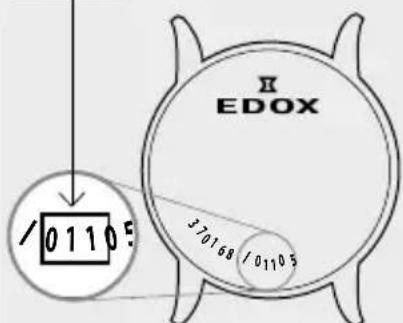 Edox Les Vauberts Open Heart Automatic 850143BUIN - 1
