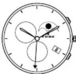 Edox ChronorallyS Day Date 843013NCVNNV - Mouvement 843 - 7