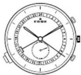 Edox ChronorallyS Day Date 843013NCVNNV - Mouvement 843 - 1