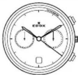 Edox ChronorallyS Day Date 843013NCVNNV - Быстая корpeктурова Дня - 8