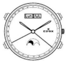 Edox Les Bémonts Automatic Day Date 8301537RBUIR - Funktionen der Uhr: - 32