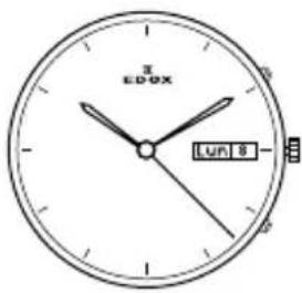 Edox Les Vauberts Automatic Date - Mouvement - 20