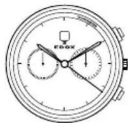 Edox Grand Ocean Slim Line Date 5600237JCAID - Funktionen der Uhr: - 2