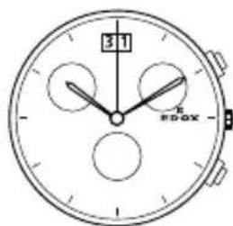 Edox Les Bémonts Ultra Slim 560013AR - Funkcje zegarka: - 9