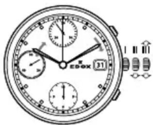 Edox Les Bémonts Ultra Slim 560013AR - Helium escape valve - 1