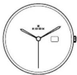 Edox Les Bémonts Moon Phase Complication 400023BUIN - Tijdsweergave: - 14
