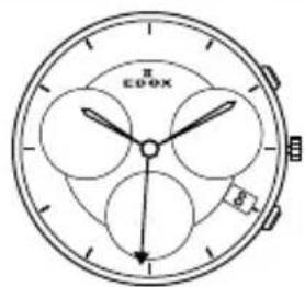 Edox Les Vauberts Date Retrograde 345003AIN - Horloge functies: - 39