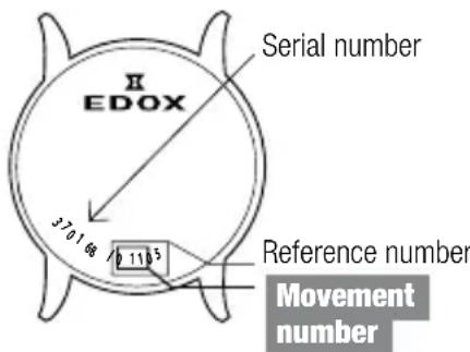 Edox Grand Ocean Chronograph - OPERATING INSTRUCTIONS, HOW TO USE YOUR MANUAL: - 1