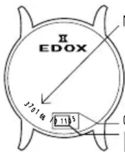 Edox CO1 Chronolady 102253BBIN - INSTRUCTIUNI DE UTILIZARE, CUM SA UTILIZATI MANUALUL: - 1