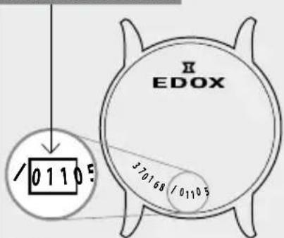 Edox CO1 Chronolady 102253BBIN - 1