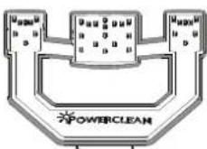 BAUKNECHT BSUO 3O21 PF X - POWER CLEAN® Sur le PANIER inférieur - 1