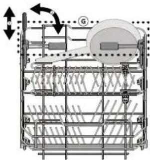 BAUKNECHT BSUO 3O21 PF X - POWER CLEAN® Sur le PANIER inférieur - 2