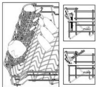 BAUKNECHT BSUO 3O21 PF X - FOLDABLE FLAPS WITH ADJUSTABLE POSITION - 1