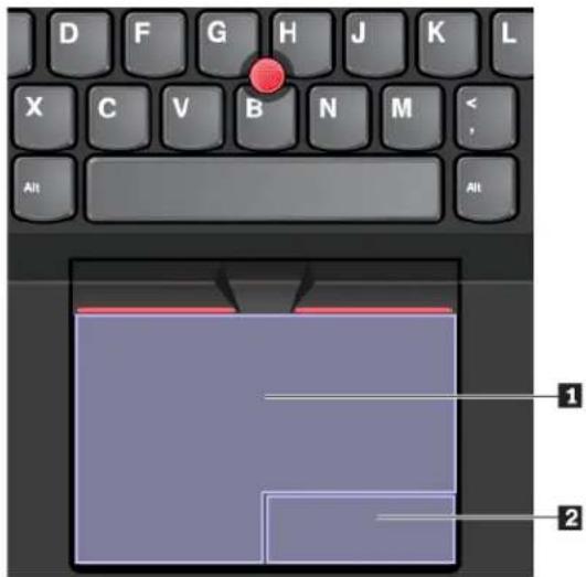 LENOVO Thinkpad X270 - Utilisation du pavé tactile - 1