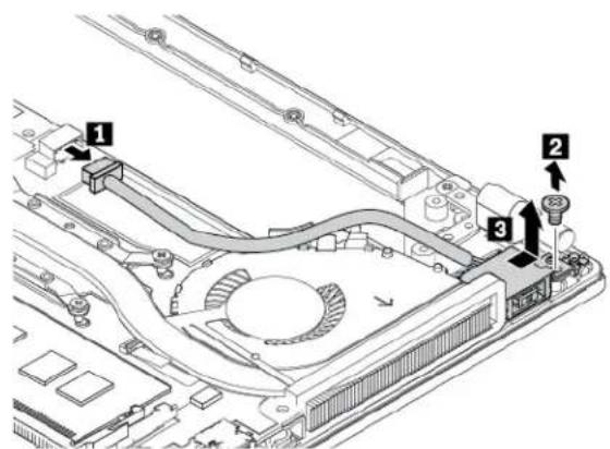 LENOVO Thinkpad X270 - Remplacement du cable CC en entrée - 1
