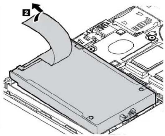 LENOVO Thinkpad X270 - Unité SSD M.2 installée dans la baie d'unité de stockage - 2
