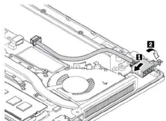 LENOVO Thinkpad X270 - Remplacement du cable CC en entrée - 4