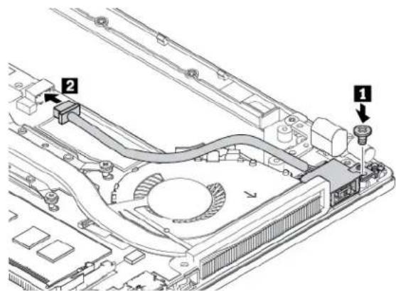 LENOVO Thinkpad X270 - Remplacement du cable CC en entrée - 6