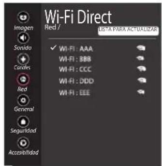 LG 55UK6470PLC - Ajuste Wi-Fi Direct - 1
