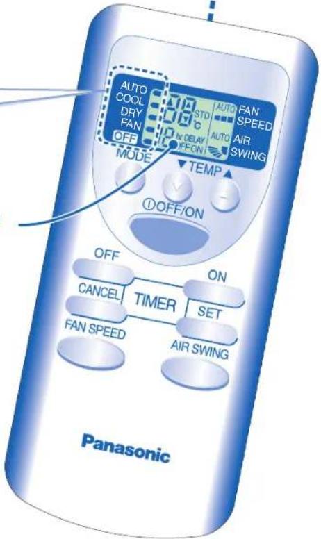PANASONIC CSPC7GKD - MODO VENTILADOR - PARA MANTENER UNA VENTILACIÓN ADECUADA EN LA HABITACIÓN - 1