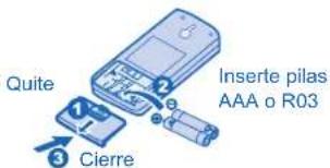 PANASONIC CSPC7GKD - PREPARACIÓN DEL MANDO A DISTANCIA - 1