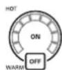 LG LCE3610SB - SELECTING THE COOKING ZONE - 2