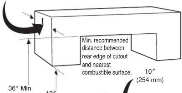 LG LCE3610SB - DiMenSionS AnD cLeArAnceS - 1