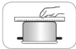 LG LCE3610SB - UTILICE RECIPIENTES DE COCCION DE BASE PLANA - 1