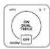 LG LCE3610SB - To Activate the Triple Cooking Zone - 1