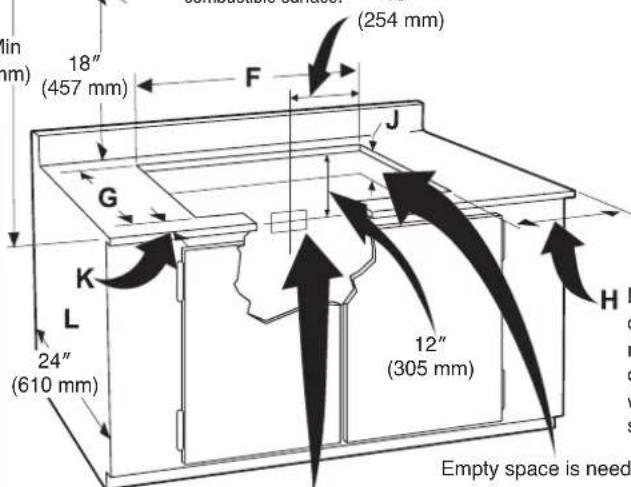 LG LCE3610SB - DiMenSionS AnD cLeArAnceS - 2