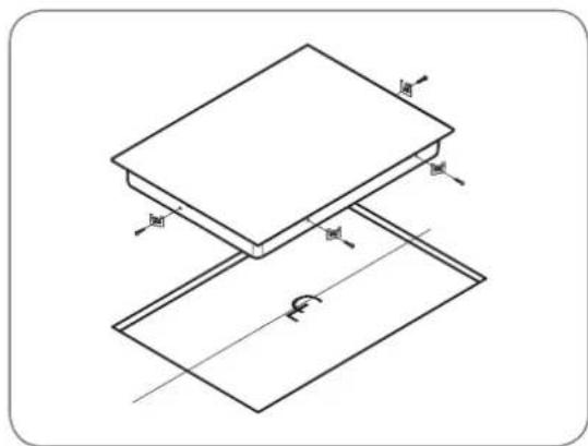 LG LCE3610SB - COOKTOP INSTALLATION - 2