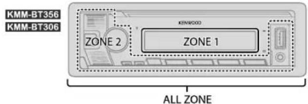 KENWOOD KMMBT206 - Display-Einstellungen - 1