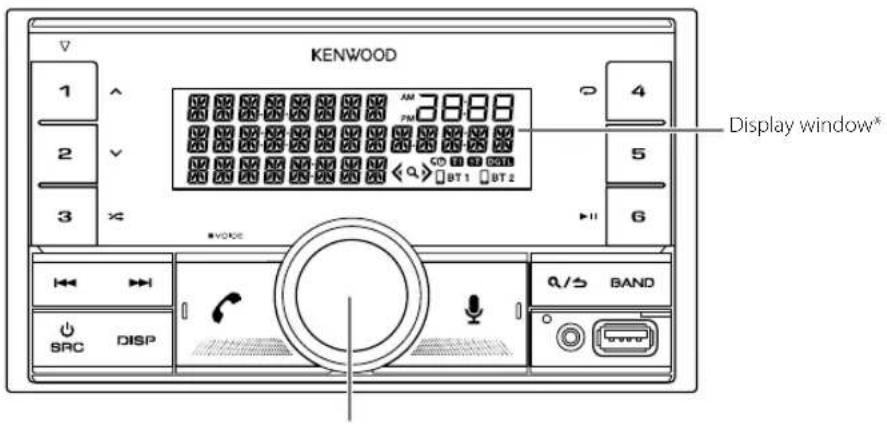 KENWOOD DPXM3200BT - Faceplate - 1