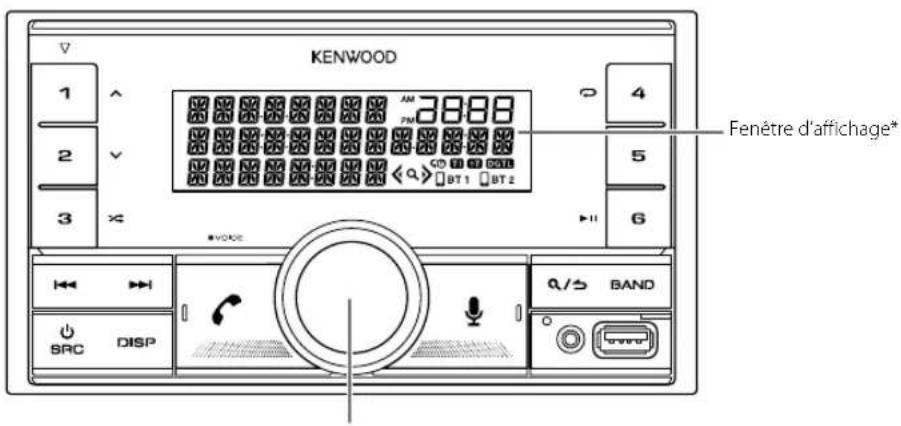 KENWOOD DPXM3200BT - Fonctionnement de base - 1