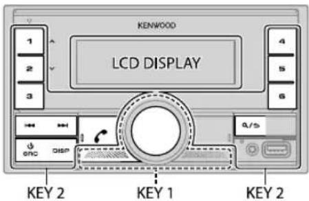 KENWOOD DPXM3200BT - Auto Pairing - 1