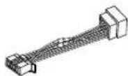 KENWOOD DPXM3200BT - Part list for installation - 3
