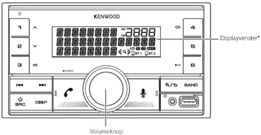 KENWOOD DPXM3200BT - Voorpaneel - 1