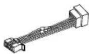 KENWOOD DPXM3200BT - Liste des pièces pour l'installation - 3